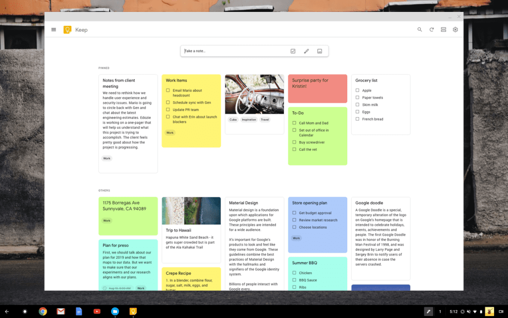 google keep aplikasi pencatatan