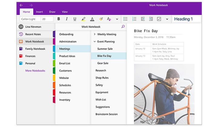 Microsoft One Note